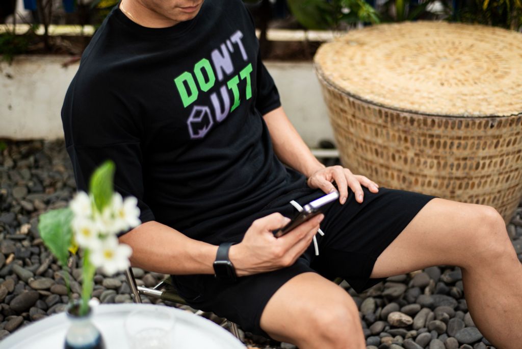 Bộ cộc tay oversize DontQuit