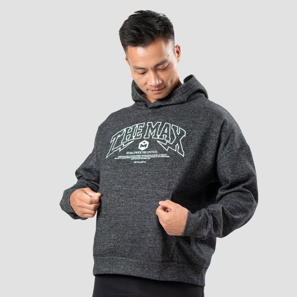 Áo hoodie vải nỉ trần bông 14 màu THE MAX G11222