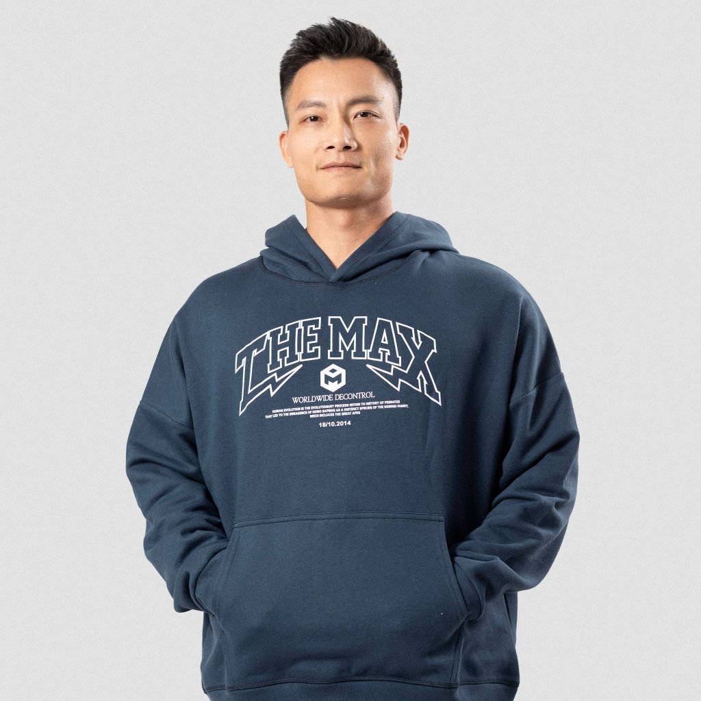 Áo hoodie vải nỉ trần bông 14 màu THE MAX G11222
