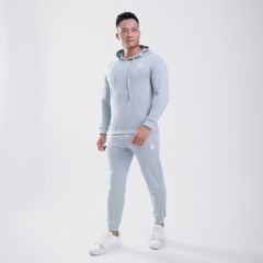 Bộ Quần jogger - Áo hoodie vải nỉ cotton tổ ong THE MAX G09195