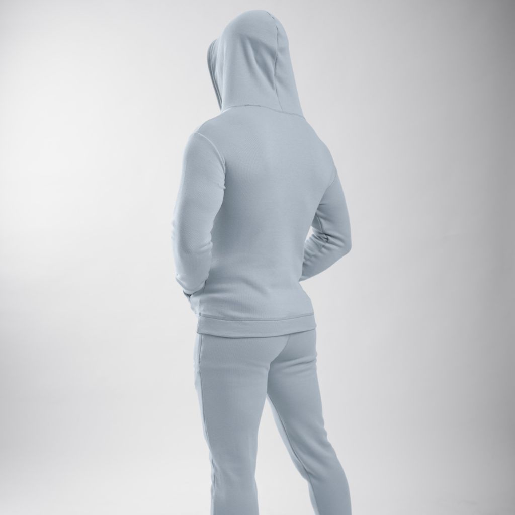 Bộ Quần jogger - Áo hoodie vải nỉ cotton tổ ong THE MAX G09195