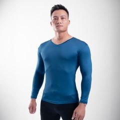 Áo giữ nhiệt _ Cổ tim _ vải thun lụa mềm T112023 G1171
