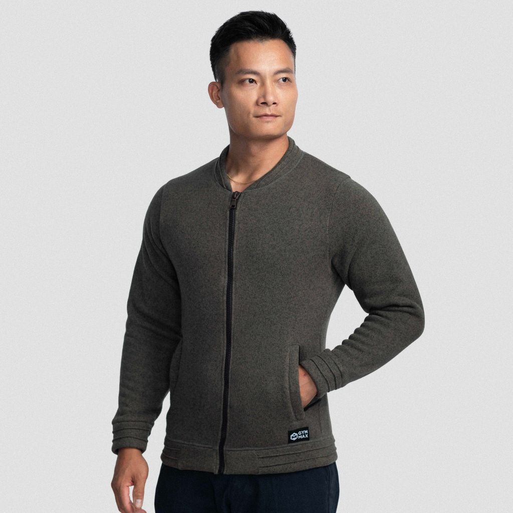 Áo bomber vải nỉ trần bông The Max G11223