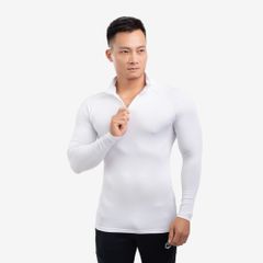 Áo giữ nhiệt Cổ Khóa vải thun poly The Max G10203