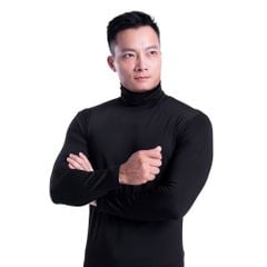 Áo giữ nhiệt - CỔ CAO 15CM - thun lạnh - The Max T92024 G09197 (mặc lót, mặc chơi thể thao) (12.0)