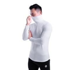 Áo giữ nhiệt - CỔ CAO 15CM - thun lạnh - The Max T92024 G09197 (mặc lót, mặc chơi thể thao) (12.0)