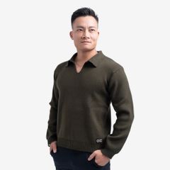Áo Len Dài Tay Dệt Kim Không Cúc THE MAX G10210