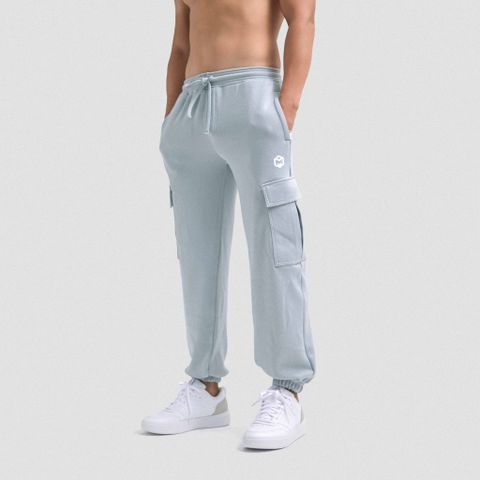 Quần jogger túi hộp vải cotton tổ ong dáng suông The Max G11224