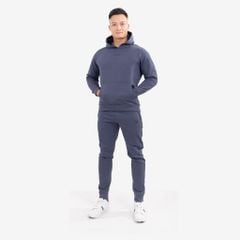 Bộ quần jogger và áo hoodie nỉ trần bông dày mùa thu đông 2024 The Max G10212