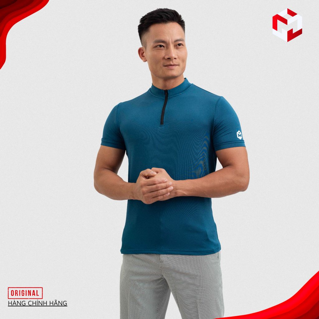 G04121 Áo polo thun Slimfit cổ khóa T42024