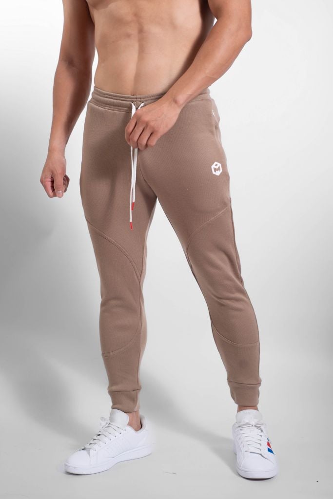 Quần jogger vải tổ ong - 4 màu - dáng ôm vừa - TheMax