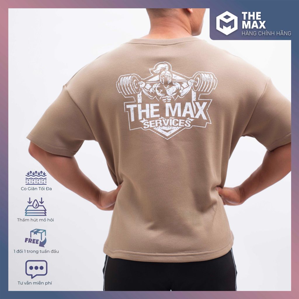 Áo cộc tay OVERSIZE THE MAX SERVICES T72024 G07158