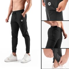 Quần Jogger Luxury khóa gấu vải gió co giãn thoáng khí The Max G10205