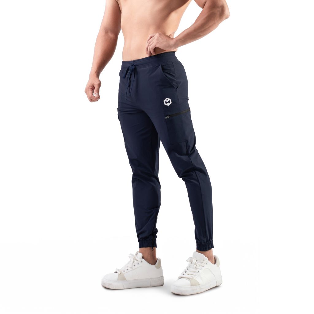 Quần Jogger Luxury khóa gấu vải gió co giãn thoáng khí The Max G10205