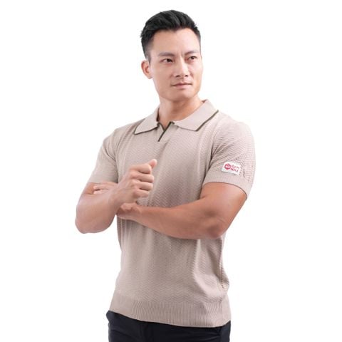 Áo Polo Dệt Kim Không Cúc THE MAX G10207