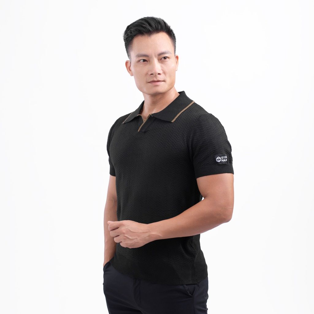 Áo Polo Dệt Kim Không Cúc THE MAX G10207