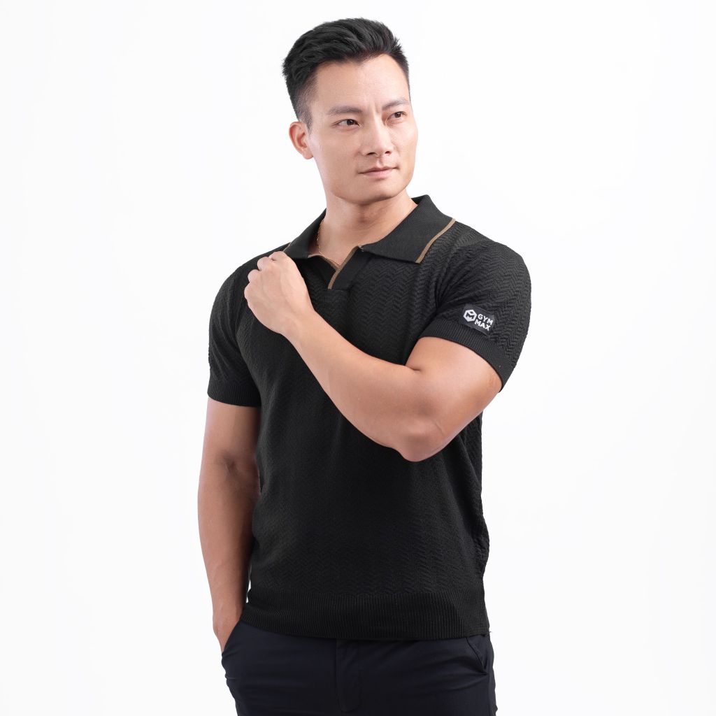 Áo Polo Dệt Kim Không Cúc THE MAX G10207
