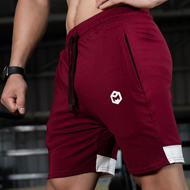 Quần Short Phối gấu sau vải Poly