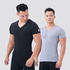 Áo cộc tay cổ tim dải chỉ The Max G02237