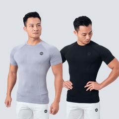 [CAO CẤP] Áo cộc tay body combat vải thun lụa THE MAX G02231