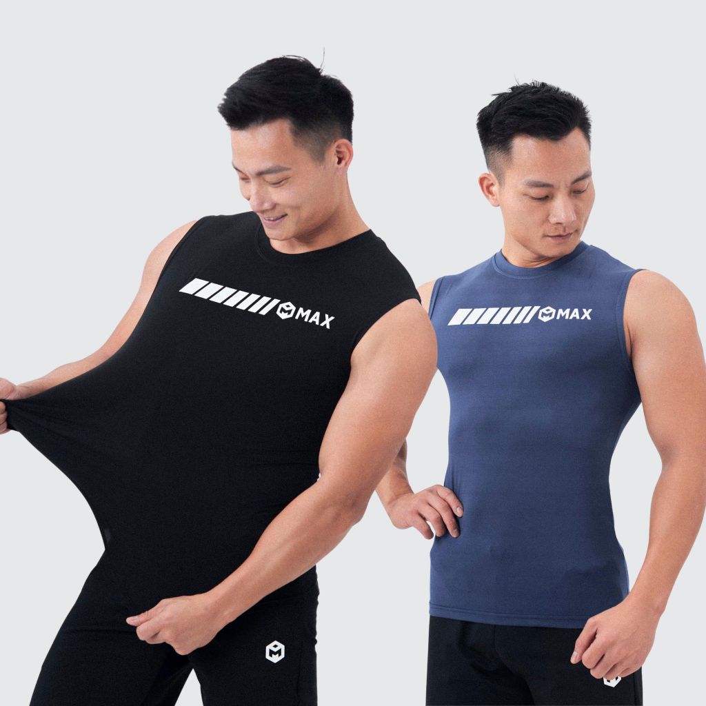 Áo ba lỗ sát nách vải thun lụa The Max G02236