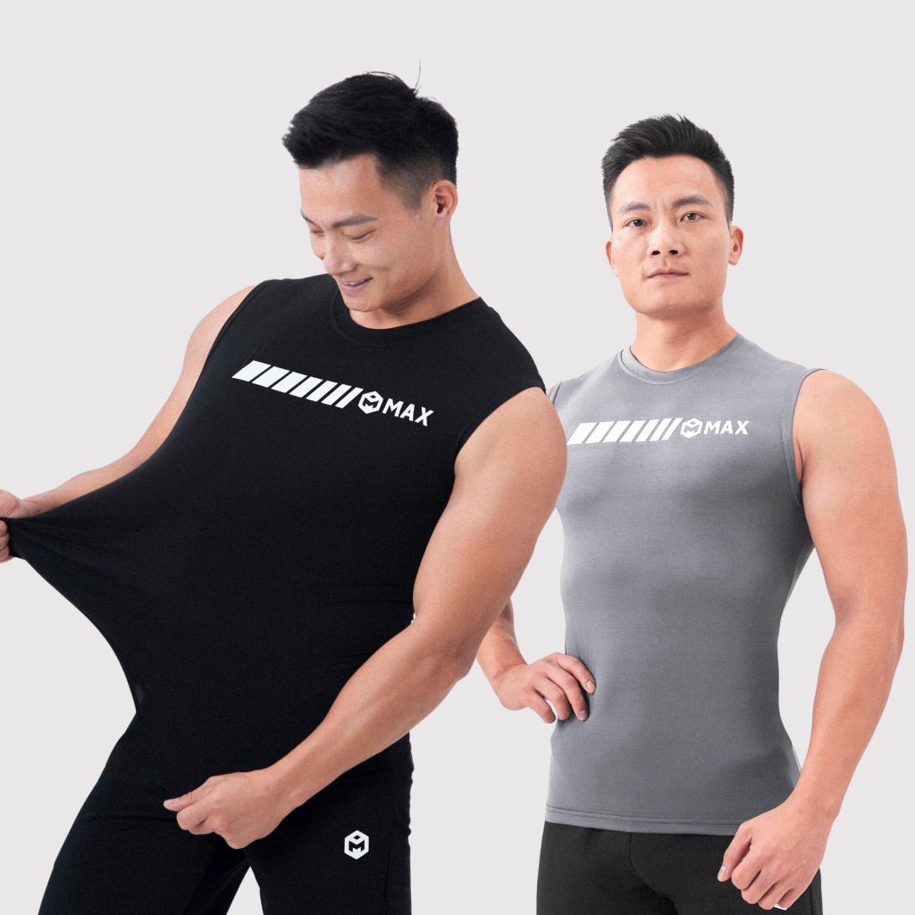 Áo ba lỗ sát nách vải thun lụa The Max G02236
