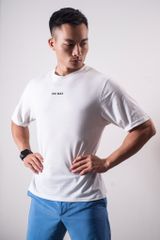 Áo Cộc tay Coton dáng oversize ( themax in chữ nhỏ )