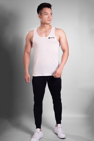 Áo tanktop vải coton mỏng The Max 5 màu ( logo ngực trái )