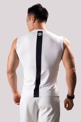 Áo tanktop sọc lưng vải thun lụa mỏng