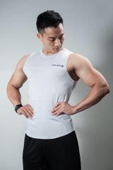 Áo Tanktop Thể thao SuperMax ( bông ngang )