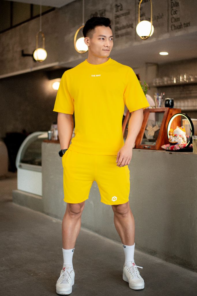 Bộ Thể Thao oversize vải Lacote Logo T.H.E.M.A.X chữ nhỏ ( bản đặc biệt)