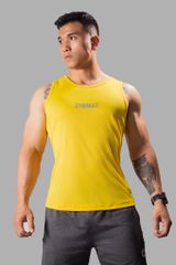 Áo Tanktop Thể Thao vải lacot dáng basic logo THEMAX