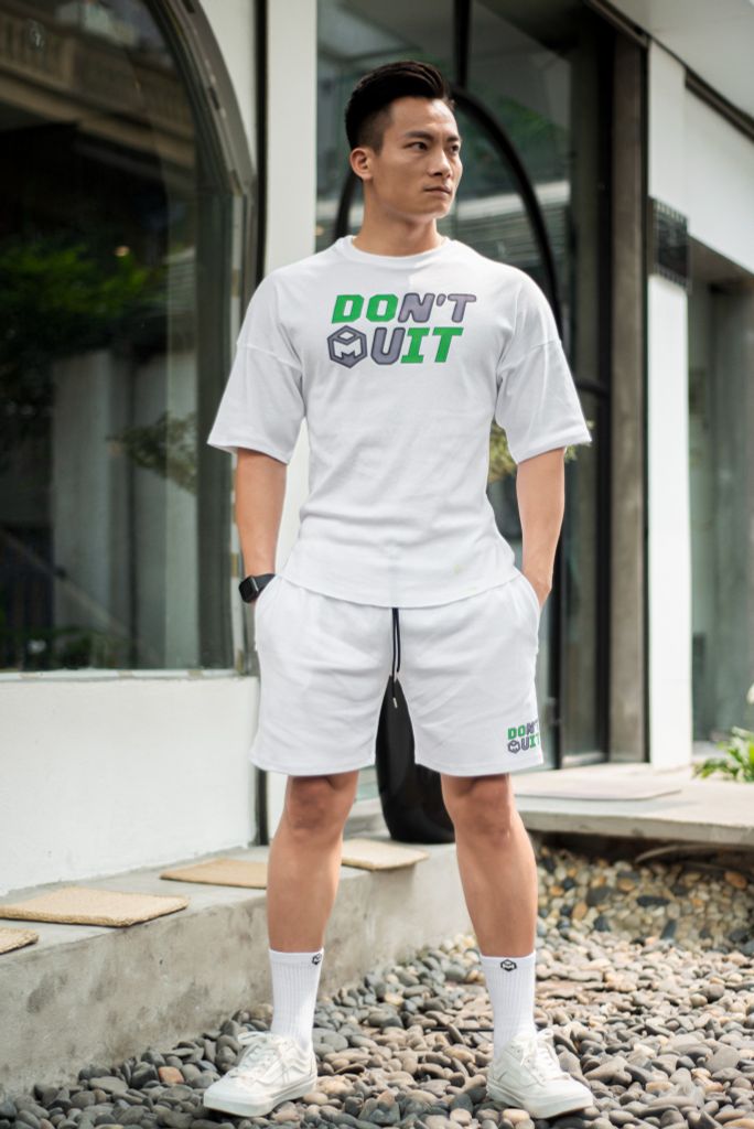 Bộ cộc tay oversize DontQuit