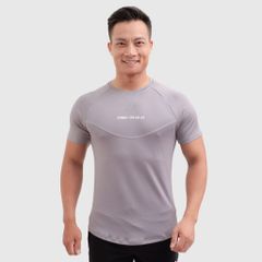 Áo cộc tay body phối dải chỉ ngực Gymmax-Gymforlife T72024 G07171