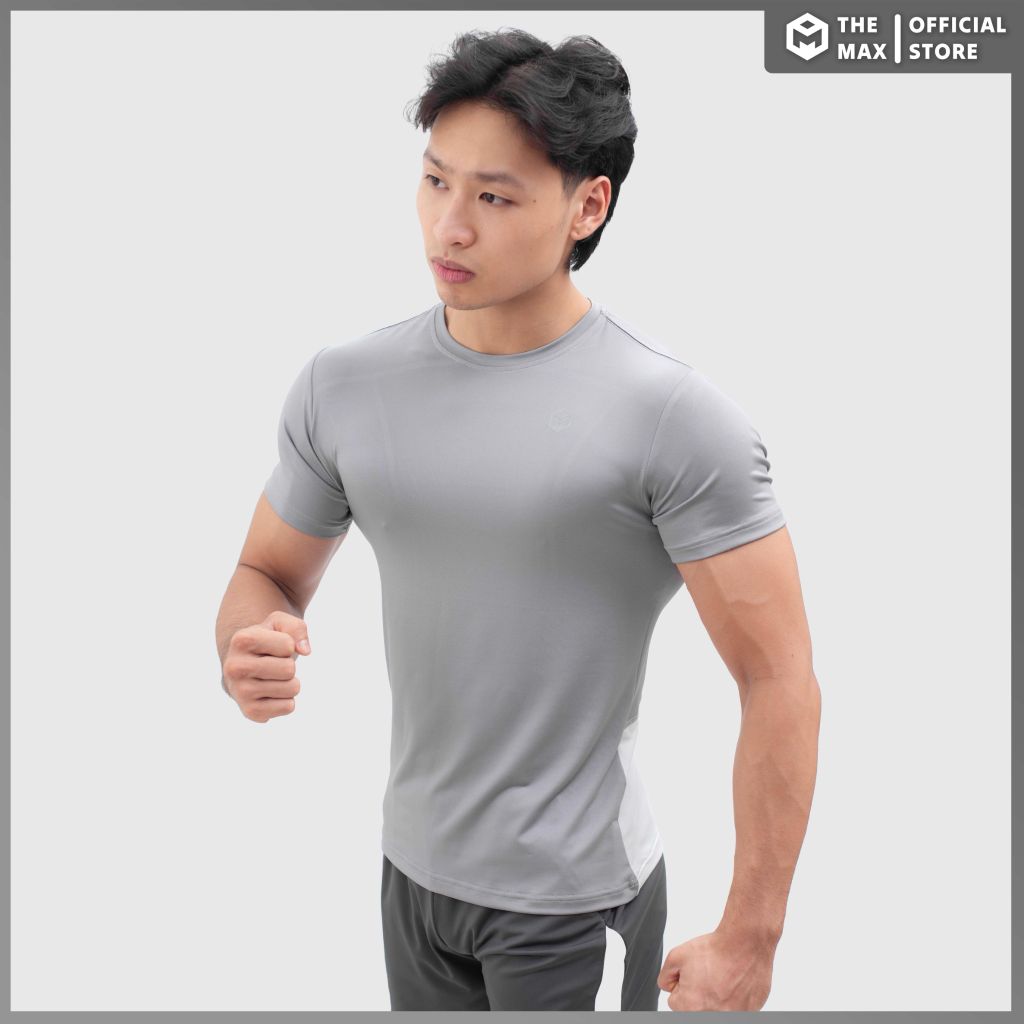 Áo cộc tay phối lưng dáng body THE MAX T72024 G07165