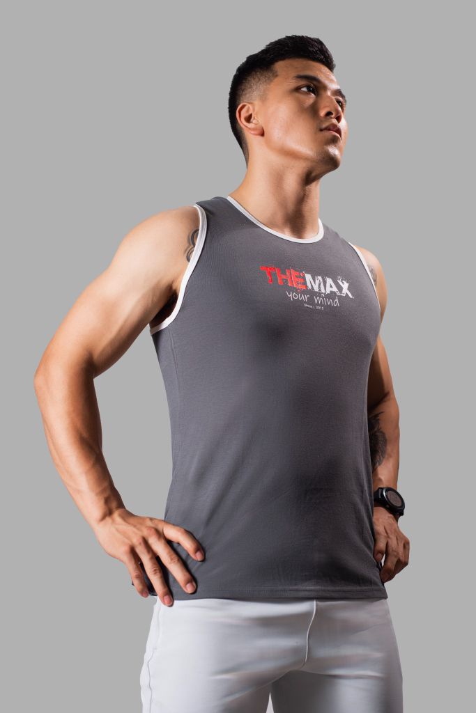 Áo ba lỗ Lux có viền TheMax YourMind