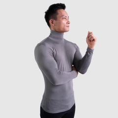 Áo giữ nhiệt - CỔ CAO 9CM - thun lạnh - The Max T92024 G09193 (mặc lót, mặc chơi thể thao) (11.0)