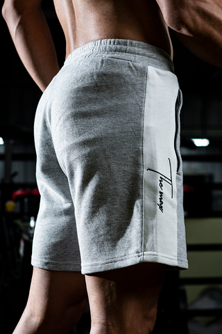 Quần Short nỉ Oversize THEMAX ( phối sọc hai bên hông )