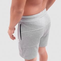 Quần short thể thao phối cầu mông vải nỉ da cá T72024 G07174
