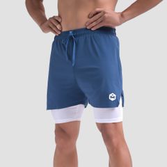 Quần short hai lớp vải gió co giãn The Max G11225