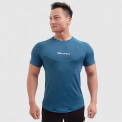 Áo cộc tay body phối dải chỉ ngực Gymmax-Gymforlife T72024 G07171