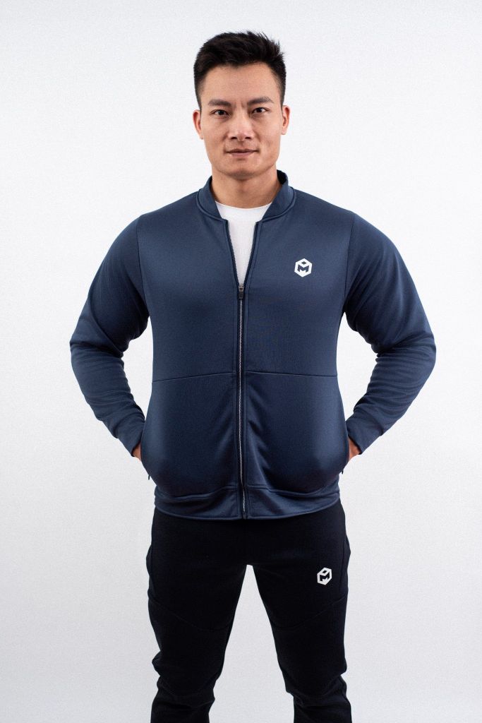 G0935 Áo khoác bomber cao cấp GYMMAX