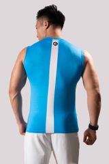 Áo tanktop sọc lưng vải thun lụa mỏng