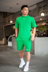 Bộ Thể Thao oversize vải Lacote Logo T.H.E.M.A.X chữ nhỏ ( bản đặc biệt)