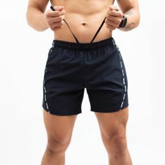 Quần short squat phối viền vải gió co giãn ngắn nửa đùi THE MAX G08177