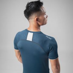 Áo cộc tay ôm body vải thun lạnh phối lưng The Max G08185