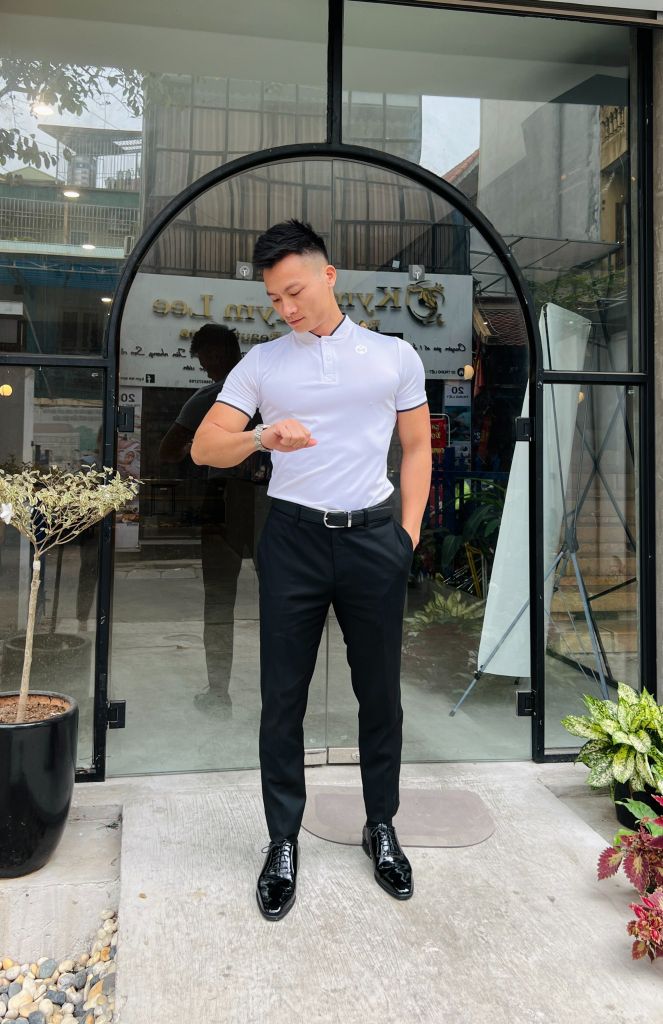 Áo Polo Luxury cổ trụ vải thun lụa
