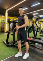 TankTop vải mè Phối Sườn THEMAX