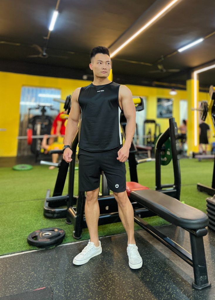 TankTop vải mè Phối Sườn THEMAX