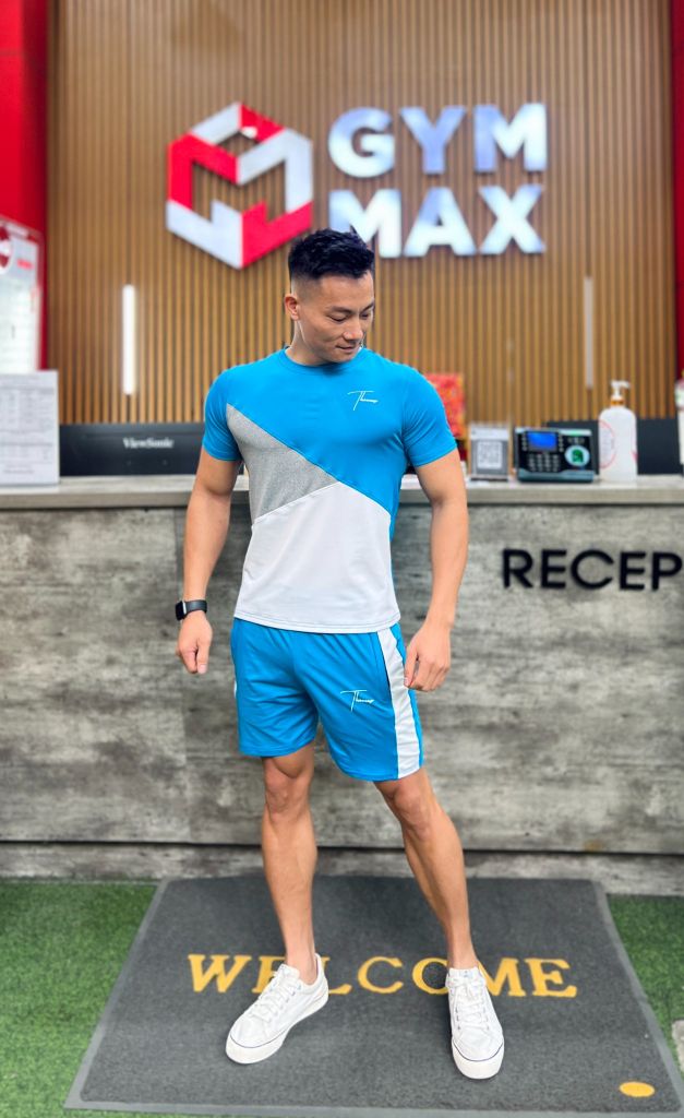 Bộ cộc tay phối màu THEMAX( vải thun lụa )